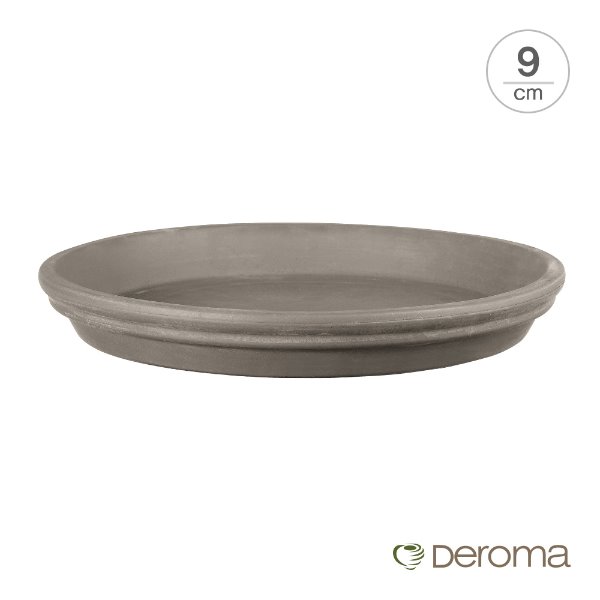 [데로마 Deroma] 테라코타 이태리토분 화분받침대 소토바소 라운드(9cm)